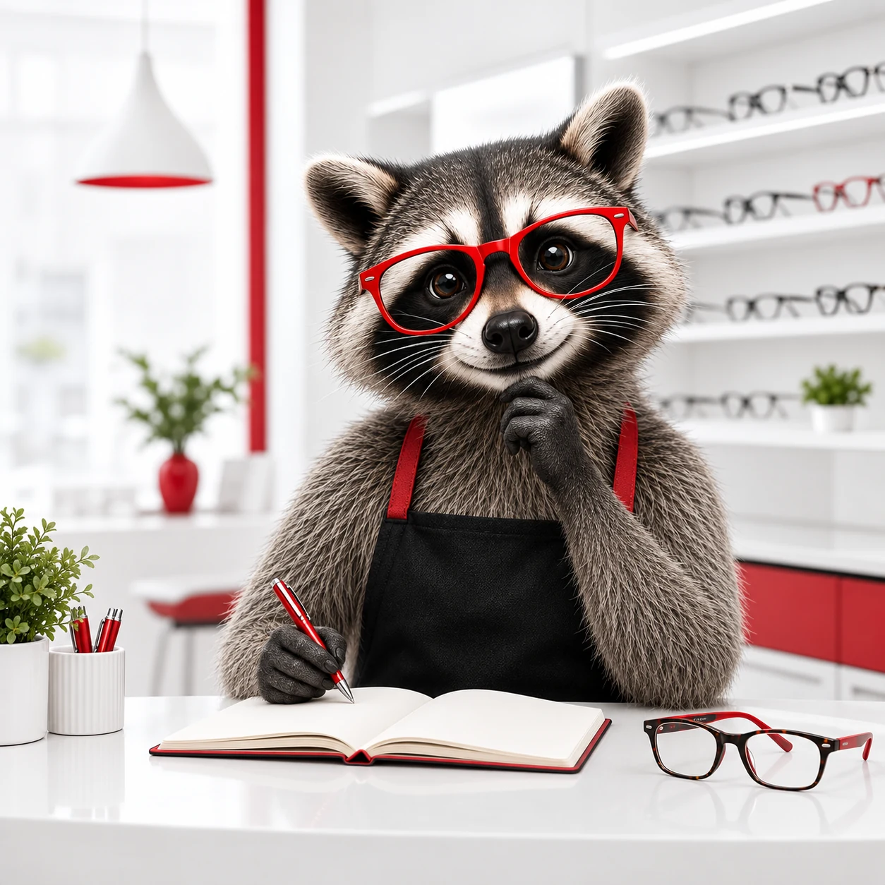 Енот-оптик ClickOptics готовит полезные советы об очках